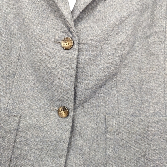 GAP| Women's Academy Blazer Jacket | HeathervGray | Used | Size 4 - Picture 5 of 13